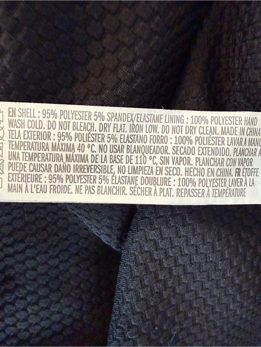 Forever 21 Black Textured Mini Dress - Picture 7 of 7
